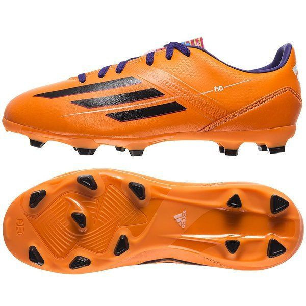 Adidas F10 Adizero FG Orange/Black Kids - F32697